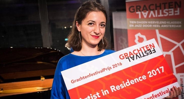 Sophiko Simsive wint GrachtenfestivalPrijs 2016