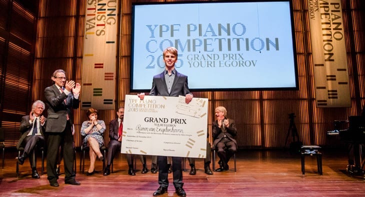Winner of the YPF Piano Competition: Ramon van Engelenhoven